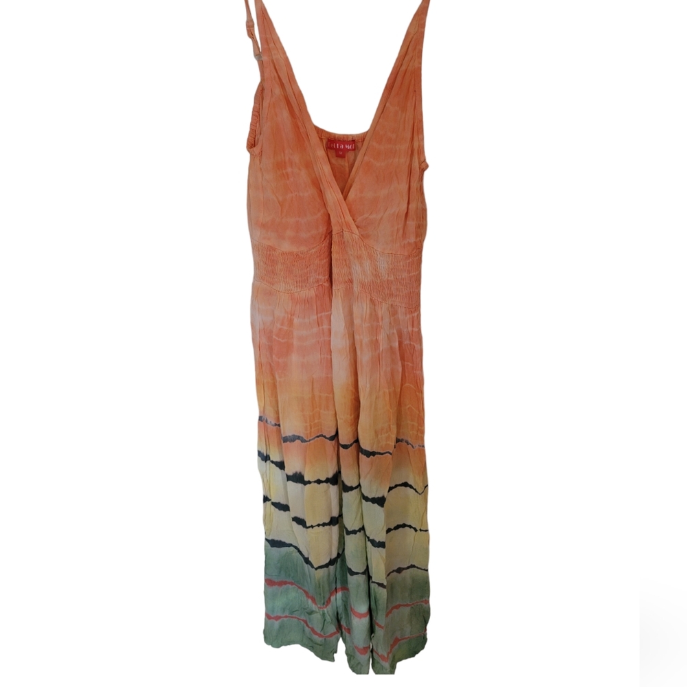 Womens Tie Dye Tank Dress